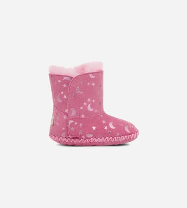 Caden Moon And Stars Boot pour Grand Enfant in Pink, Taille 20.5