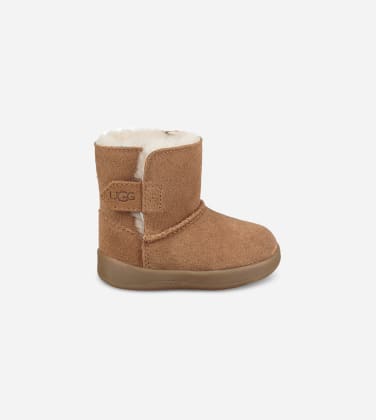 Bottes Keelan pour Grand Enfant in Brown, Taille 16, Cuir