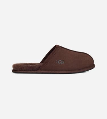 Chausson UGG Scuff pour Homme in Dusted Cocoa, Taille 44, Daim
