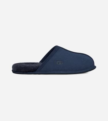 Chausson UGG Scuff pour Homme in Deep Ocean, Taille 40, Daim