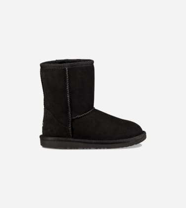 Botte UGG Classic Short II pour enfant in Black, Taille 35, Double Face