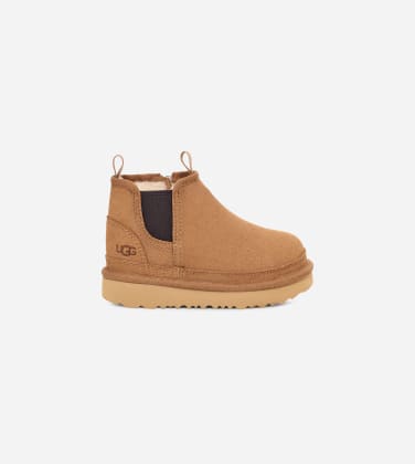 Botte Neumel Chelsea pour Grand Enfant in Brown, Taille 23.5, Cuir