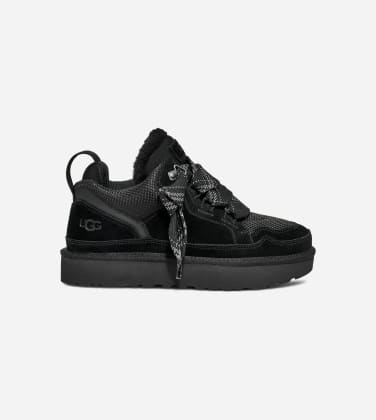 Basket UGG Lowmel pour Femme in Black, Taille 36, Daim