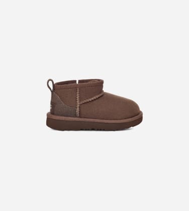 Botte UGG Classic Ultra Mini pour enfant in Brown, Taille 26, Double Face