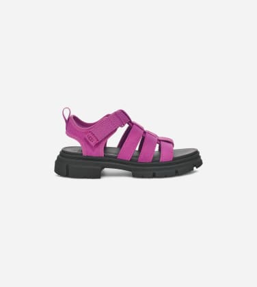 Sandale UGG Ashton Multistrap pour enfant in Mangosteen, Taille 36, Cuir