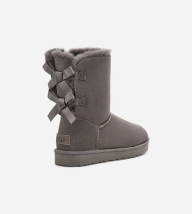 Bailey Bow II Bottes Classic pour Femme in Grey, Taille 38, Shearling