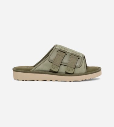 Mule à lanière Goldencoast pour Homme in Shaded Clover, Taille 41, Daim