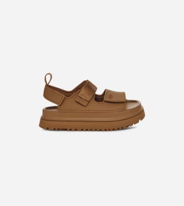 Sandale UGG Golden Glow pour enfant in Bison Brown, Taille 35, Polyurethane/Textile