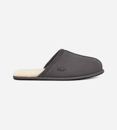 Chausson UGG Scuff pour Homme in Grey, Taille 41, Daim