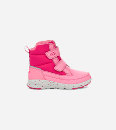 Botte Dannie Weather pour Grand Enfant in Sachet Pink/Berry, Taille 38, Cuir