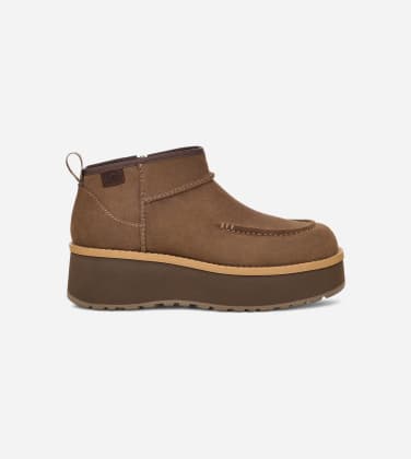 Botte Cityfunc Ultra Mini pour Femme in Hickory, Taille 40, Cuir