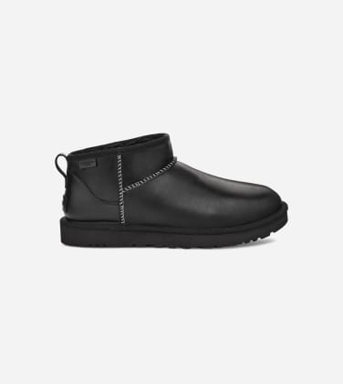 Botte en cuir Classic Ultra Mini Leather Regenerate pour Homme in Black, Taille 42