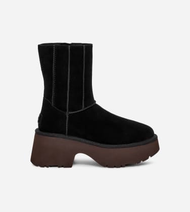 Botte Classic Twin Seam New Heights pour Femme in Black, Taille 36, Daim