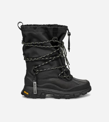 Botte Metro Peak pour Femme in Black, Taille 39, Cuir