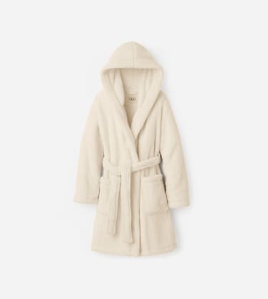 Peignoir UGG Aarti UGG fluff pour Femme in Cream, Taille L, Fleece