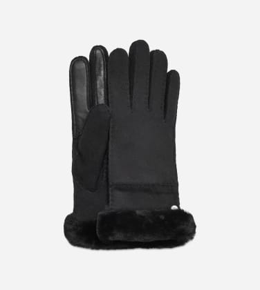 Gant technique cousu UGG pour Femme in Black, Taille M, Shearling