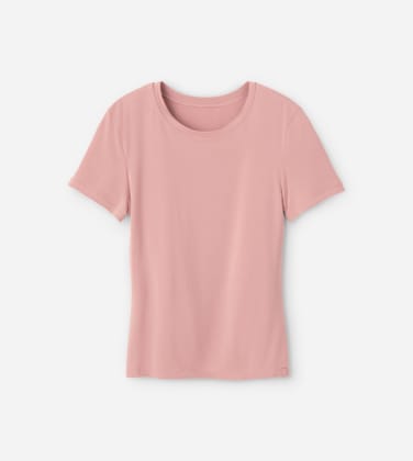 T-shirt UGG Miriam Baby pour Femme in Pink, Taille L, Polyester
