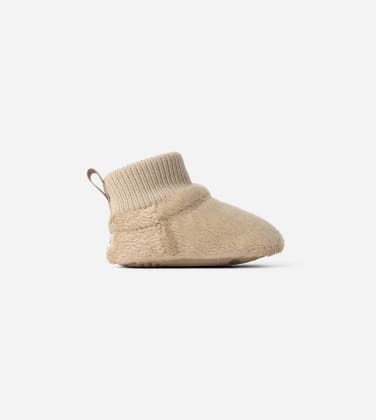 Bottine Nesti pour Grand Enfant in Brown, Taille 16, Textile/Recycled Materials