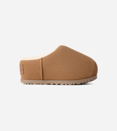 Mule Pumped pour Femme in Brown, Taille 41, Daim