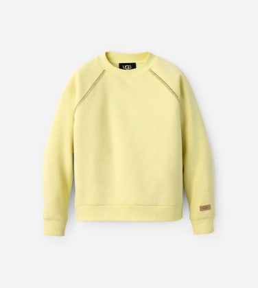 Pull à col rond Classic pour Femme in Hopper, Taille S, Coton