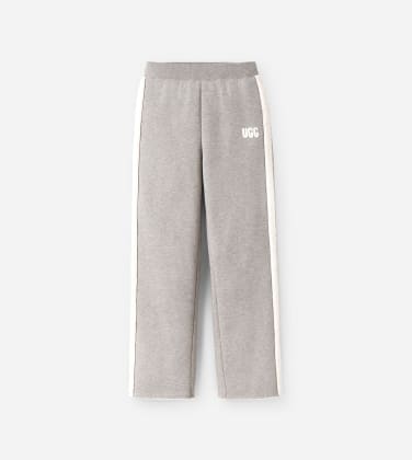 Pantalon en molleton contrecollé Myah pour Femme in Grey, Taille M