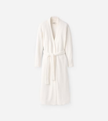 Robe de chambre Lenny II pour Femme in Cream, Taille M, Knit