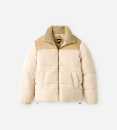Veste doudoune Emette en UG Gfluff pour Homme in Natural/Sand, Taille L, Polyester