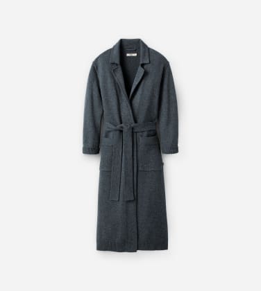 Cardigan Ladonna Duster pour Femme in Charcoal Grey Heather, Taille 2XS