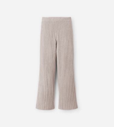 Pantalon de jogging côtelé Terri pour Femme in Grey, Taille XS