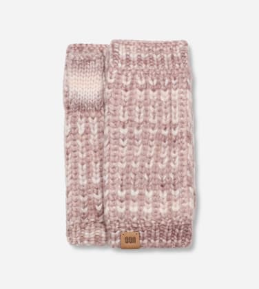 Mitaines épaisses Space Dye pour Femme in Ashen Rose Multi, Taille O/S, Tricot