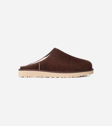 Chausson à enfiler en daim UGG Classic Shaggy pour Homme in Brown, Taille 42