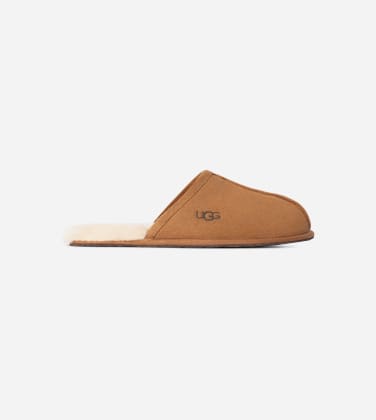 Chausson UGG Scuff pour Homme in Brown, Taille 48.5, Daim