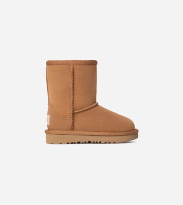 Botte Classic Short II UGG pour enfant in Brown, Taille 26, Double Face