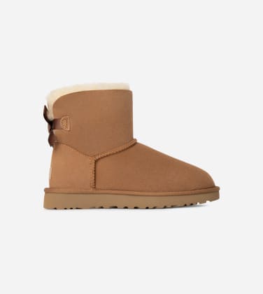 Botte UGG Mini Bailey Bow II pour Femme in Brown, Taille 37, Shearling