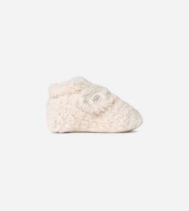 Bottine UGG Bixbee pour enfant in Natural Curly Faux Fur, Taille 18, Fleece/Recycled Materials