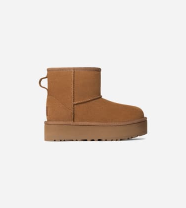 Botte Classic Mini Platform pour Grand Enfant in Brown, Taille 31, Daim
