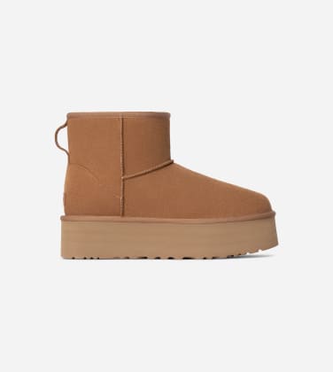 Botte UGG Classic Mini à plateforme pour Femme in Brown, Taille 41, Daim