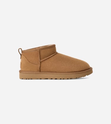 Botte Classic Ultra Mini pour Femme in Brown, Taille 39, Daim