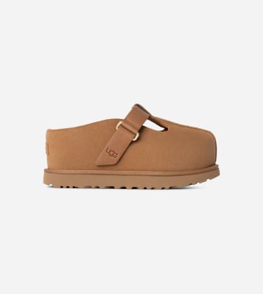 Sabot Goldenstar Hi pour Femme in Brown, Taille 39.5, Daim