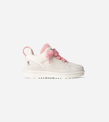 Lowmel Love ’25 pour Grand Enfant in Jasmine/Tropical Pink, Taille 33.5, Daim