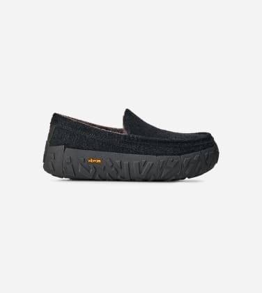 Ascot Vibram Wrap Tech pour Homme in Black, Taille 43, Daim