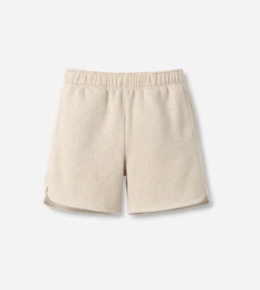 Short Classic pour Femme in Sand Heather, Taille 2XS, Coton