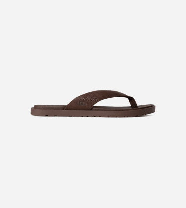 Tong Seaside II pour Homme in Brown, Taille 43, Cuir