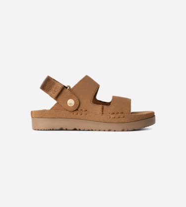 Goldenstar Glide pour Grand Enfant in Brown, Taille 32.5, Daim