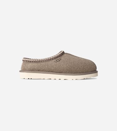 Tasman Shaggy en daim pour Homme in Smoke Plume, Taille 45