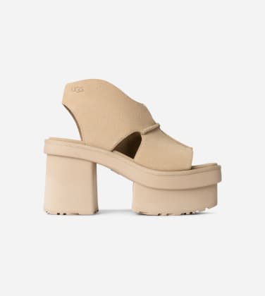 New Heights à plateforme pour Femme in Brown, Taille 37, Daim