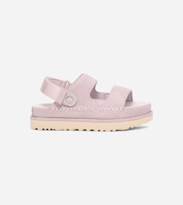 Goldenstar Glide pour Femme in Bay Fog, Taille 42, Daim