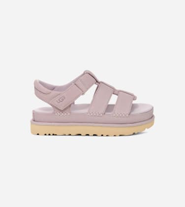 Sandale à lanière UGG Goldenstar pour Femme in Bay Fog, Taille 43, Daim