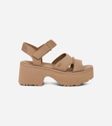 New Heights à lanière à la cheville pour Femme in Brown, Taille 43, Daim
