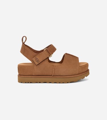 Goldenstar Hi pour Femme in Brown, Taille 38, Daim
